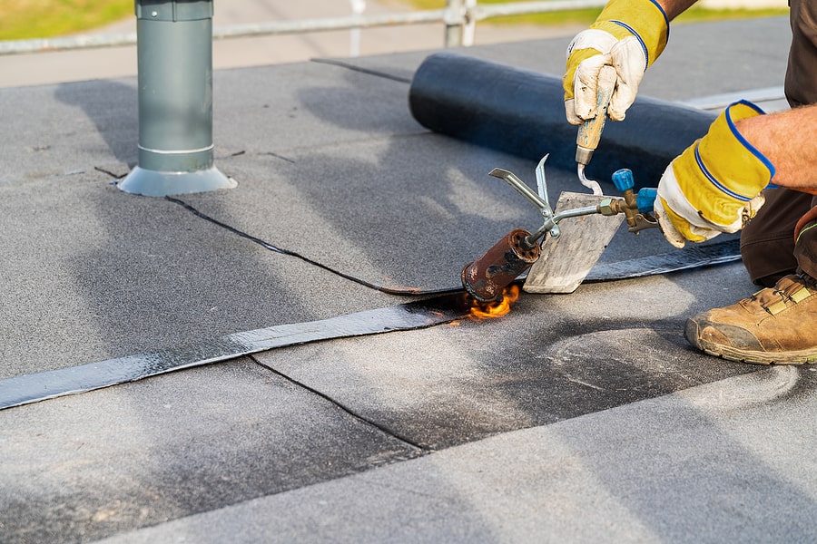 flat roof 18